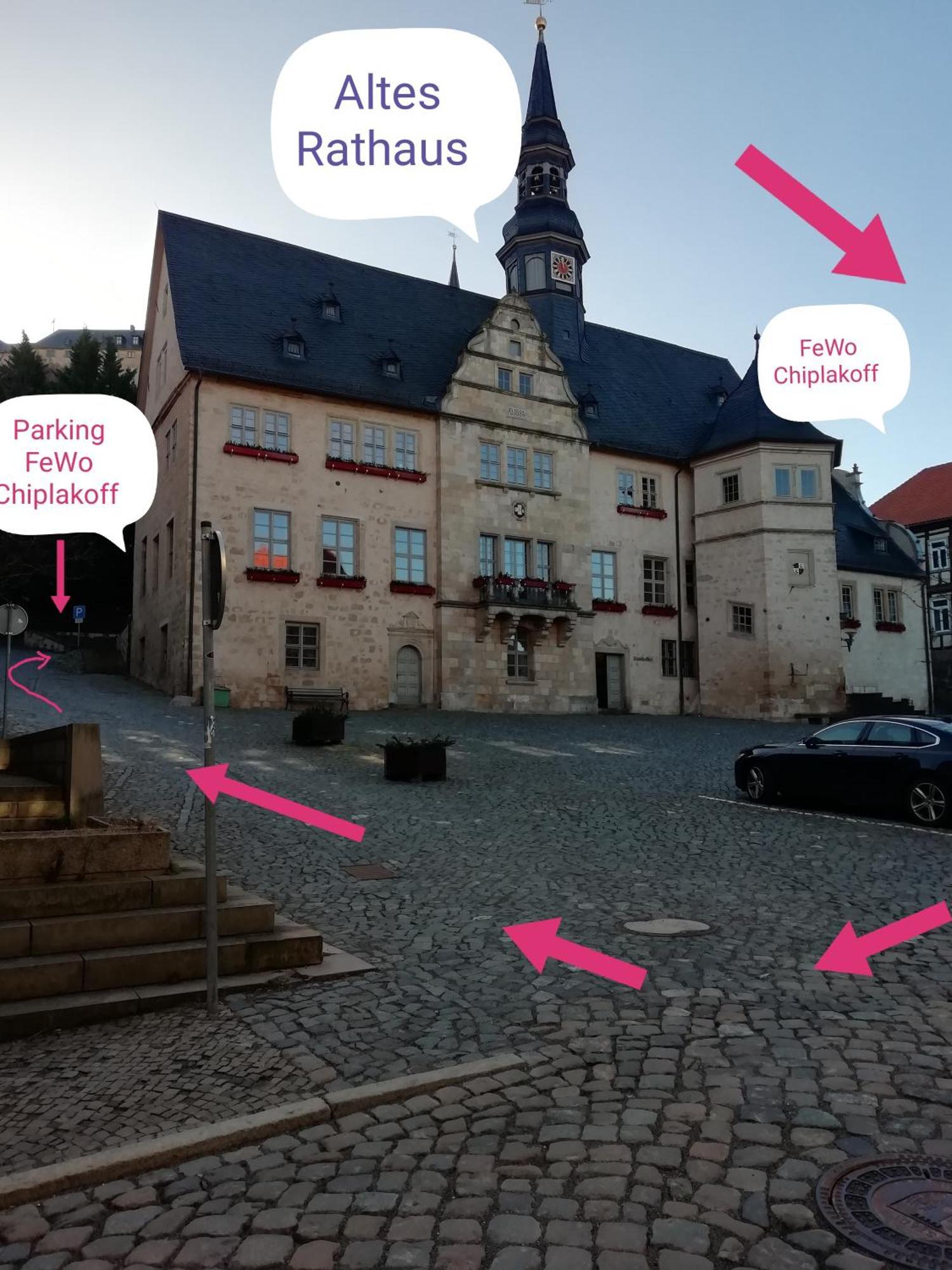 Grosse Wohnung Mit Terrasse Im Altstadtzentrum - Ferienwohnung Chiplakoff Blankenburg  Kültér fotó