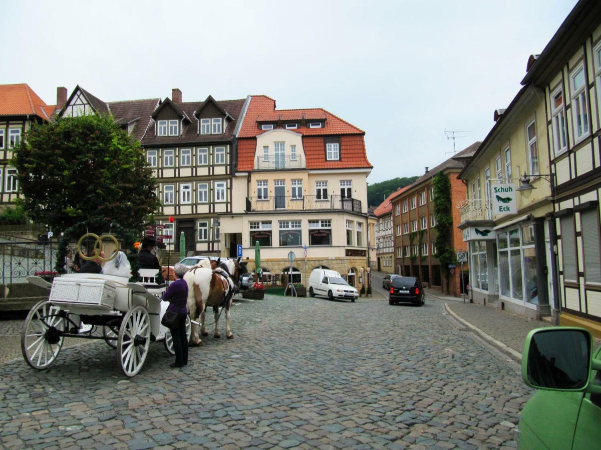 Grosse Wohnung Mit Terrasse Im Altstadtzentrum - Ferienwohnung Chiplakoff Blankenburg  Kültér fotó